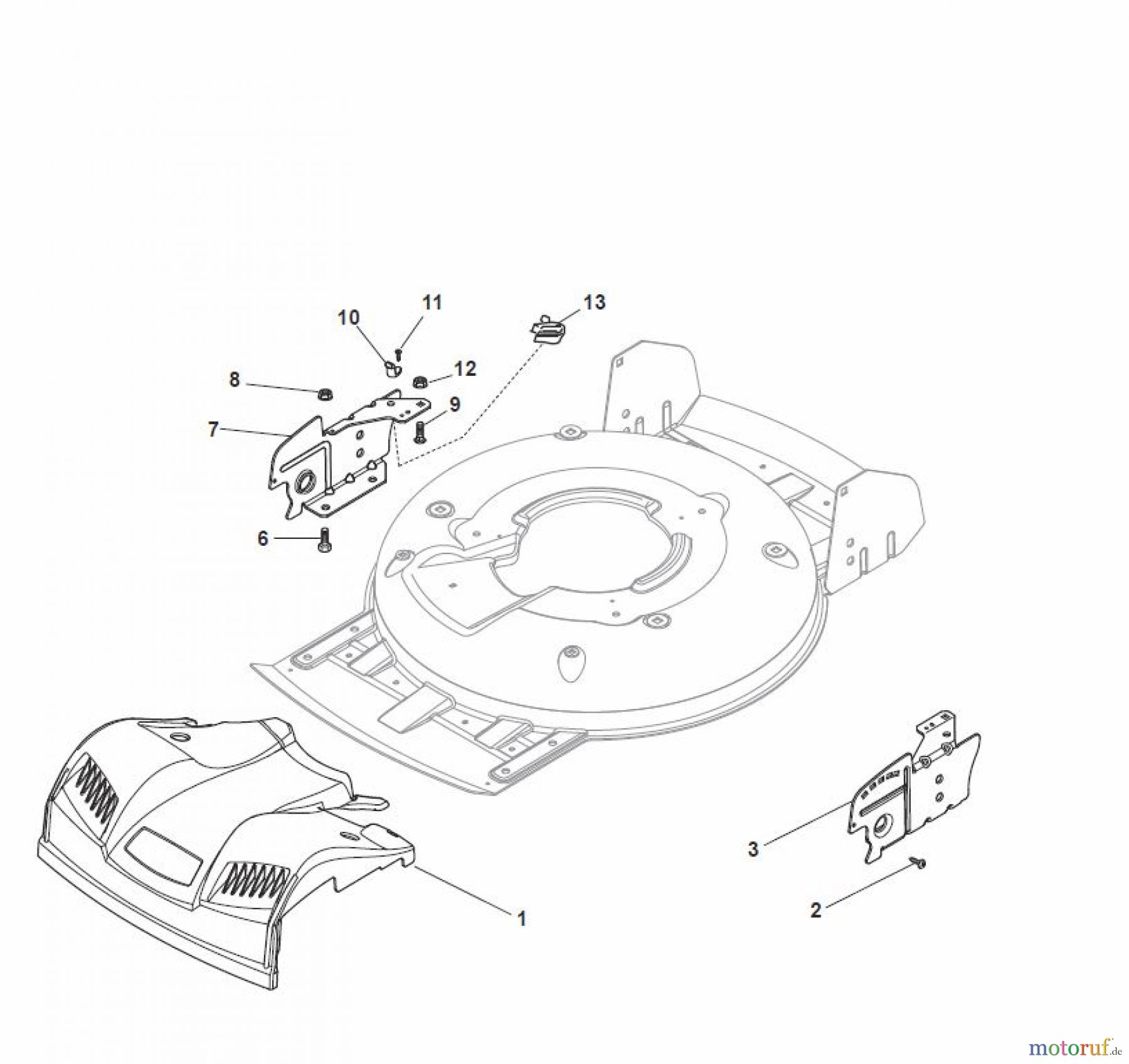  Global Garden Products GGP Rasenmäher Baujahr 2017 Elektro Ohne Antrieb 2017 MCS 500 Mask