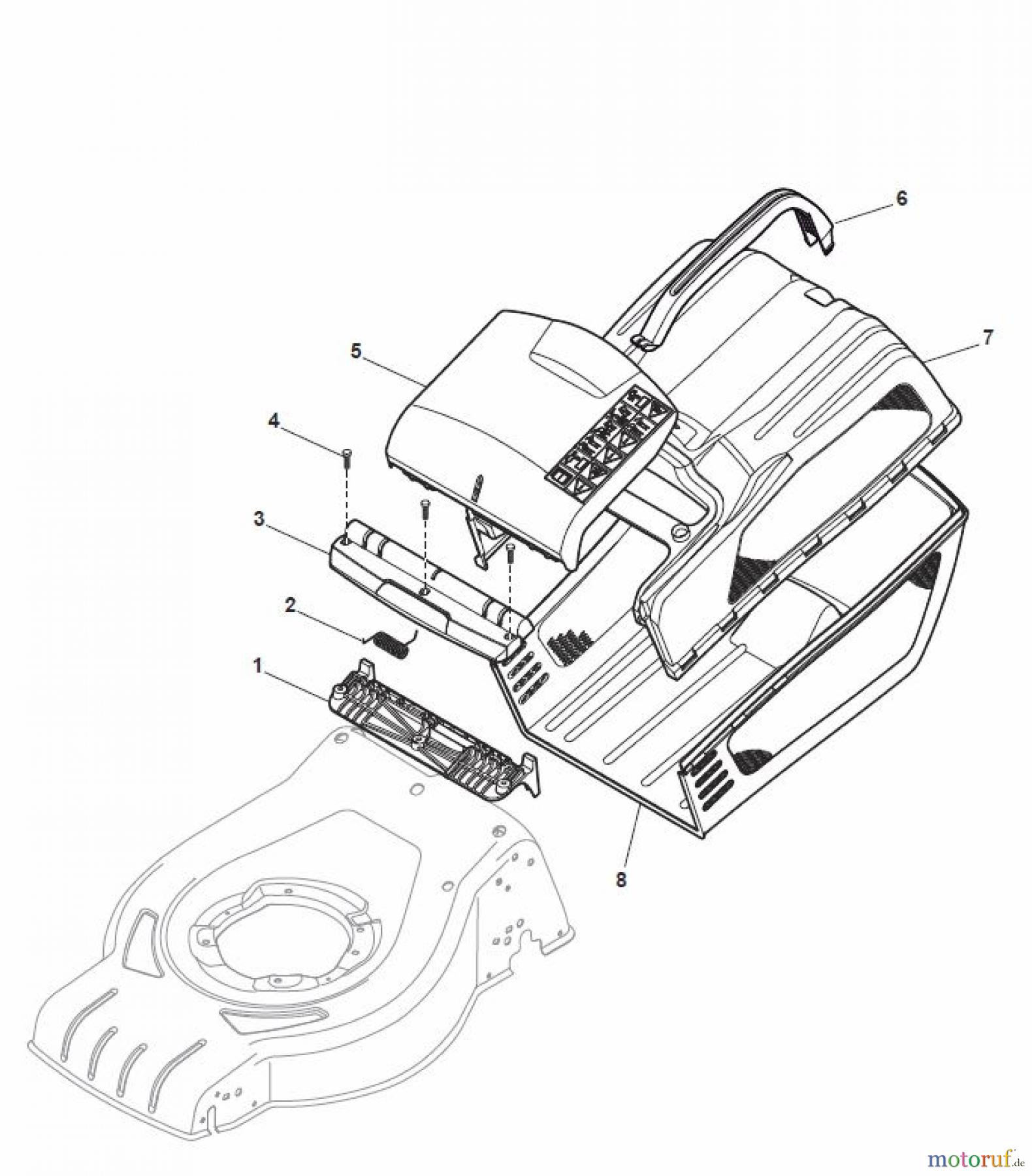  Global Garden Products GGP Rasenmäher Elektro Ohne Antrieb 2017 CR-CS 430 Grass-Catcher