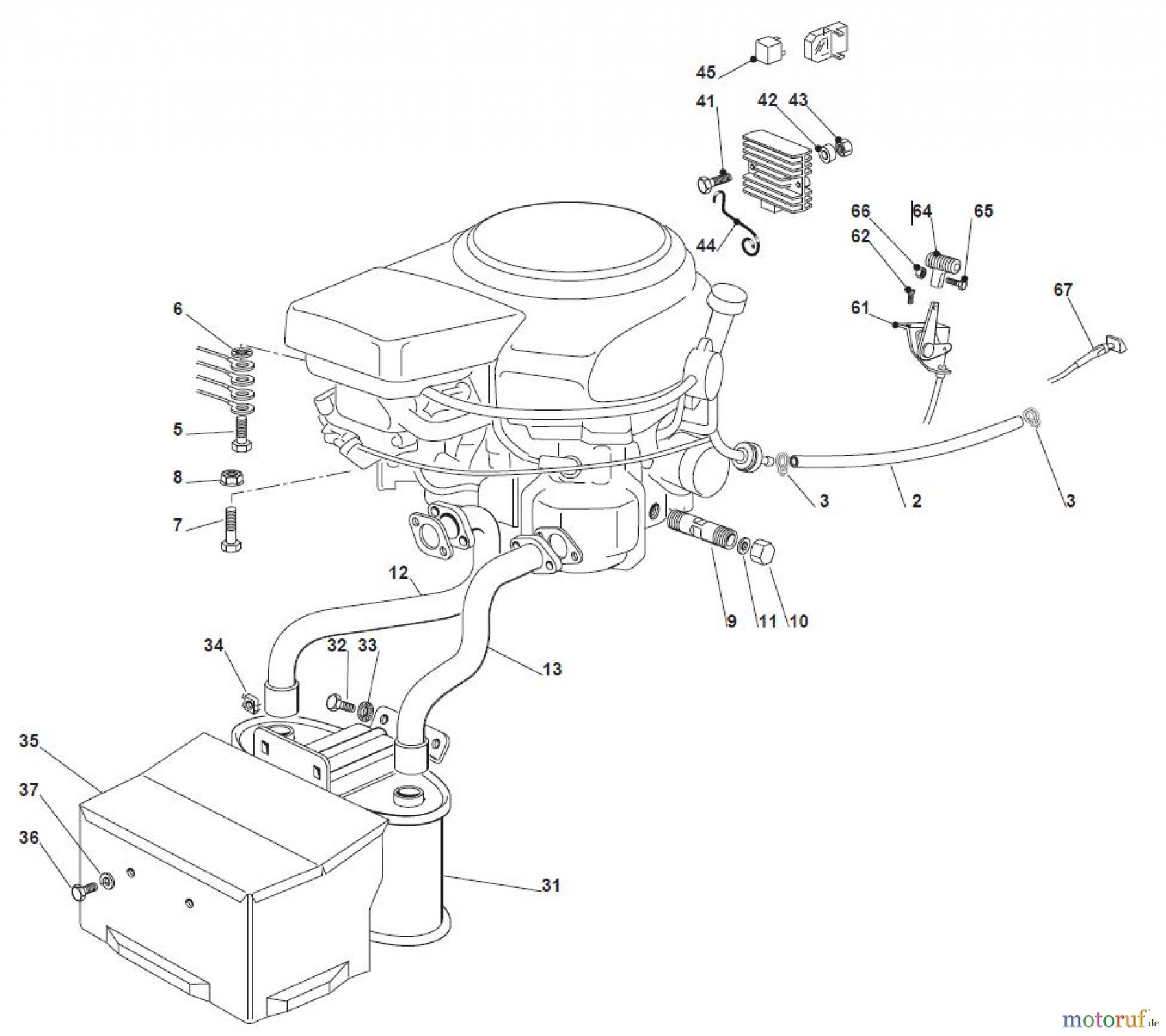  Global Garden Products GGP Aufsitzmäher Sammler Collecting 92cm 2017 NJTP 92 Engine - Honda Gcv 530