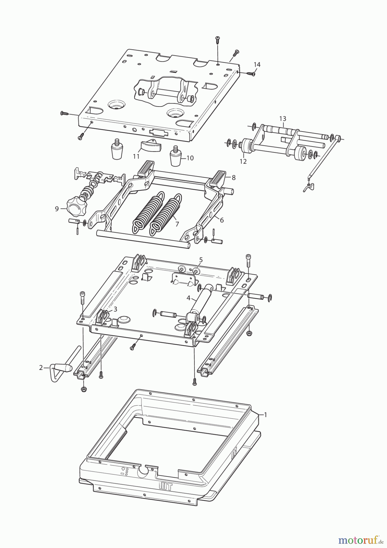  Stiga Frontmäher Baujahr 2017 Titan 2017 TITAN 740 D 13-7460-11 SEAT