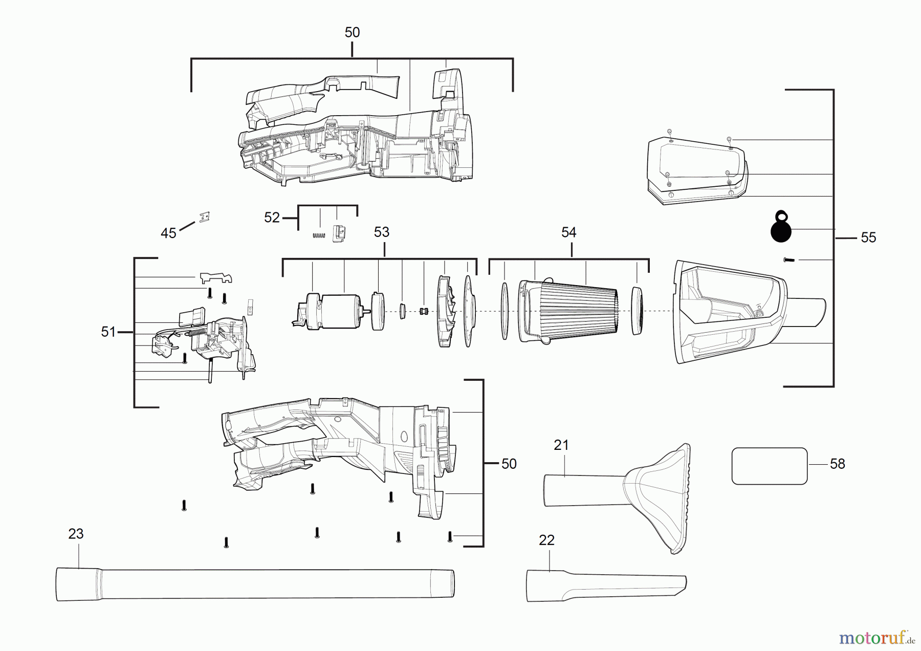  Milwaukee Akku-Geräte Andere STAUBABSAUGUNGEN M12 HV M12™ AKKU-HAND-STAUBSAUGER Seite 1