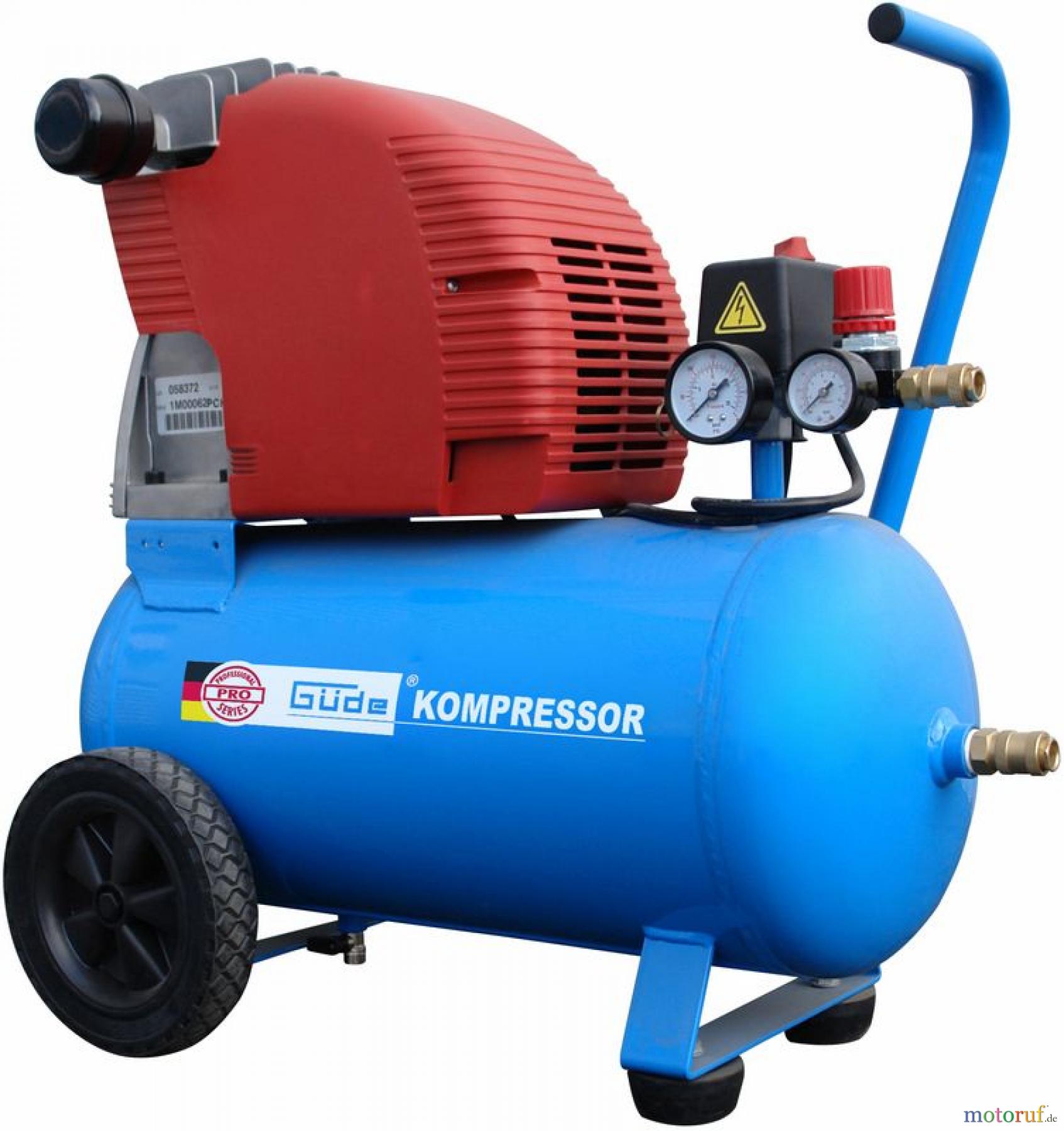  Güde Drucklufttechnik Kompressoren Ölgeschmiert bis 50l Kessel KOMPRESSOR 275/10/24 PRO - 75501