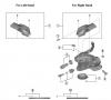 Shimano ST Rapidfire- Schaltbremshebel Spareparts ST-RS200  Rapidfire Plus Lever