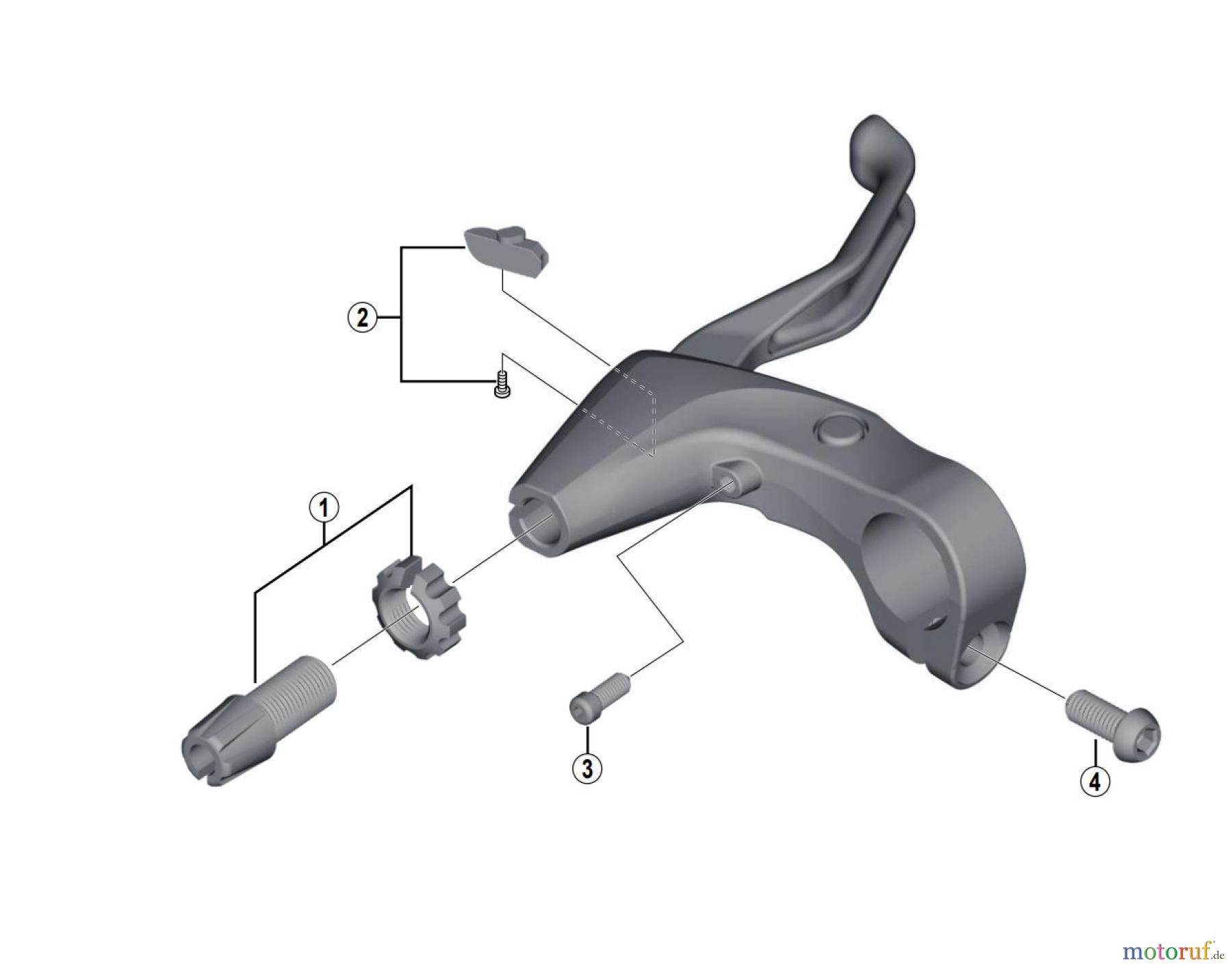  Shimano BL Brake Lever - Bremshebel BL-4700 TIAGRA Brake Lever