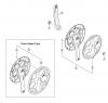 Shimano FC Front Chainwheel - Kurbelsatz, Vorderes Kettenblatt Spareparts FC-A070 SHIMANO TOURNEY Front Chainwhee