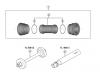 Shimano SM Smallparts - Kleinteile, RT, BT, BB, CD Spareparts BB-RS500-PB Bottom Bracket for Press-Fit