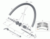 Shimano WH Wheels - Laufräder Spareparts WH-RX010-R  Rear Wheel (10/11-speed)