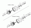 Shimano DH Dynamo Hub - Nabendynamo Spareparts DH-2N40-J, DH-2N40-JC, DH-2N40-JW, DH-2N40-JWC  Nexus Hub Dynamo （6V-2.4W)