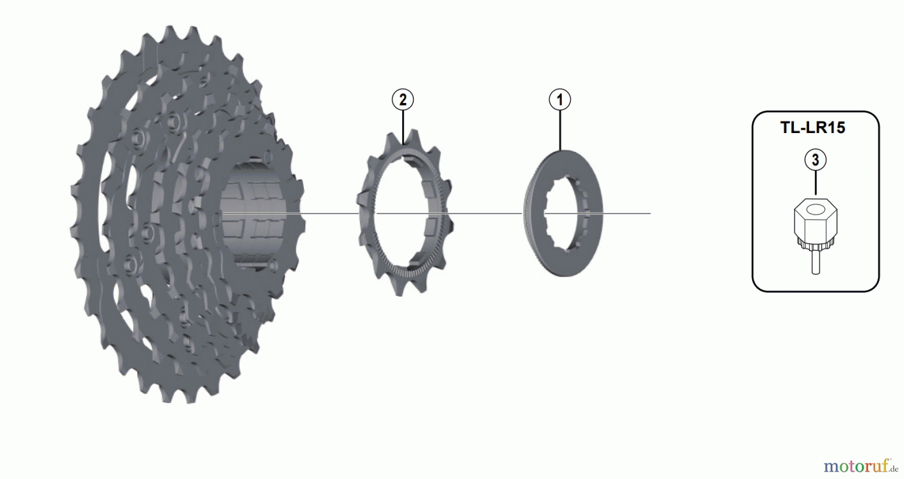  Shimano CS Cassette / Zahnkranz CS-HG200-7  Cassette Sprocket (7-speed)