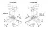 Shimano ST Rapidfire- Schaltbremshebel Spareparts ST-EF65-9R2 -(3256B) EZ-Fire Plus Lever (2-Finger / For V-BRAKE)