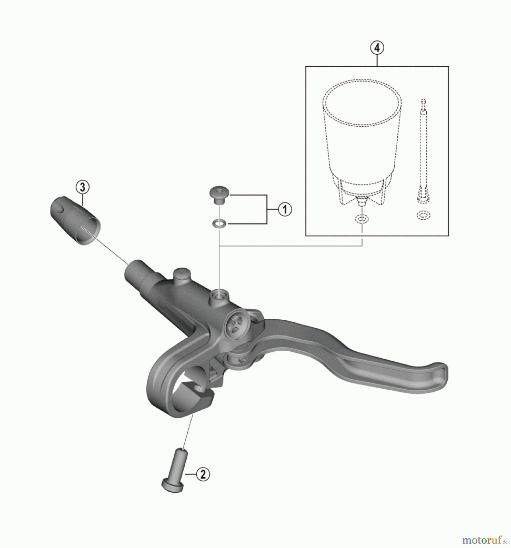  Shimano BL Brake Lever - Bremshebel BL-MT401