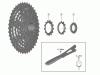 Shimano CS Cassette / Zahnkranz Spareparts CS-M4100 DEORE  (10-speed) Cassette Sprocket