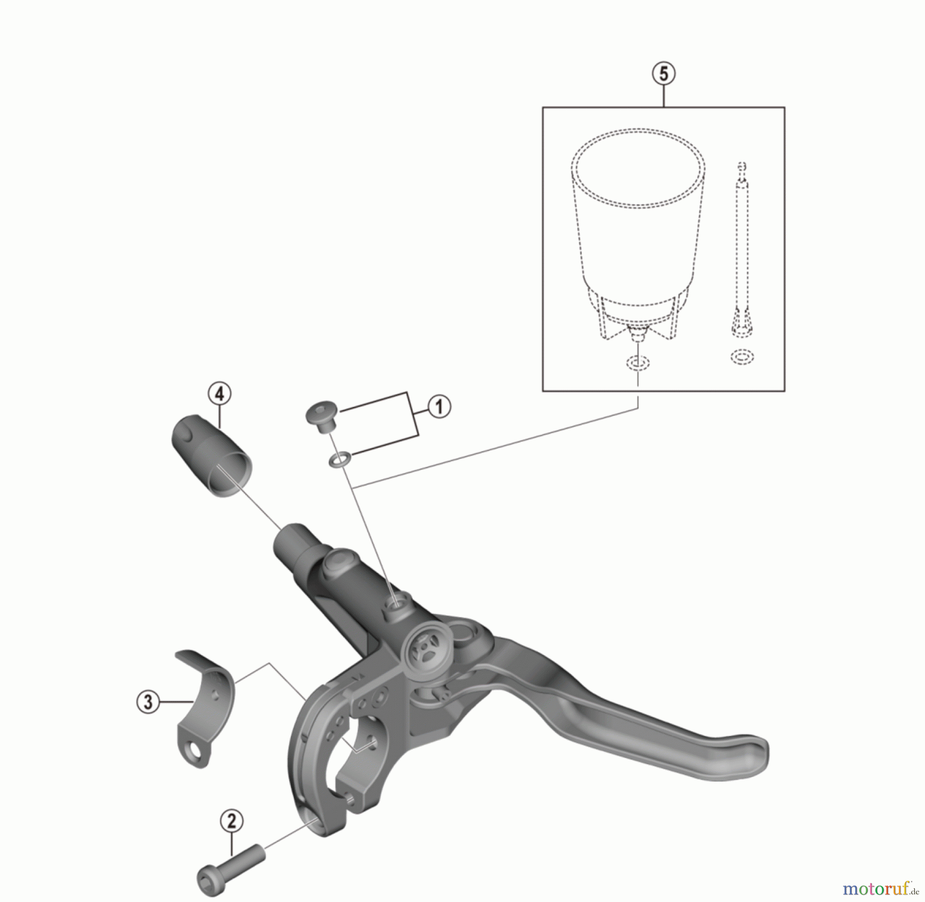  Shimano BL Brake Lever - Bremshebel BL-S7000  ALFINE Brake Lever