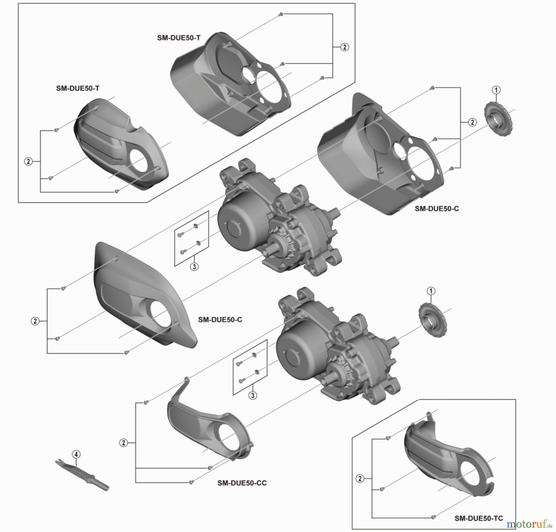  Shimano DU Drive Unit Antriebseinheit (E-Bike) DU-E5000