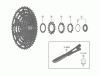 Shimano CS Cassette / Zahnkranz Spareparts CS-LG600-11, CS-LG600-10 Cassette Sprocket (E-Bike)