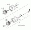 Shimano DH Dynamo Hub - Nabendynamo Spareparts DH-3R35-H Hub Dynamo  6V-3W / Roller Brake Compatible