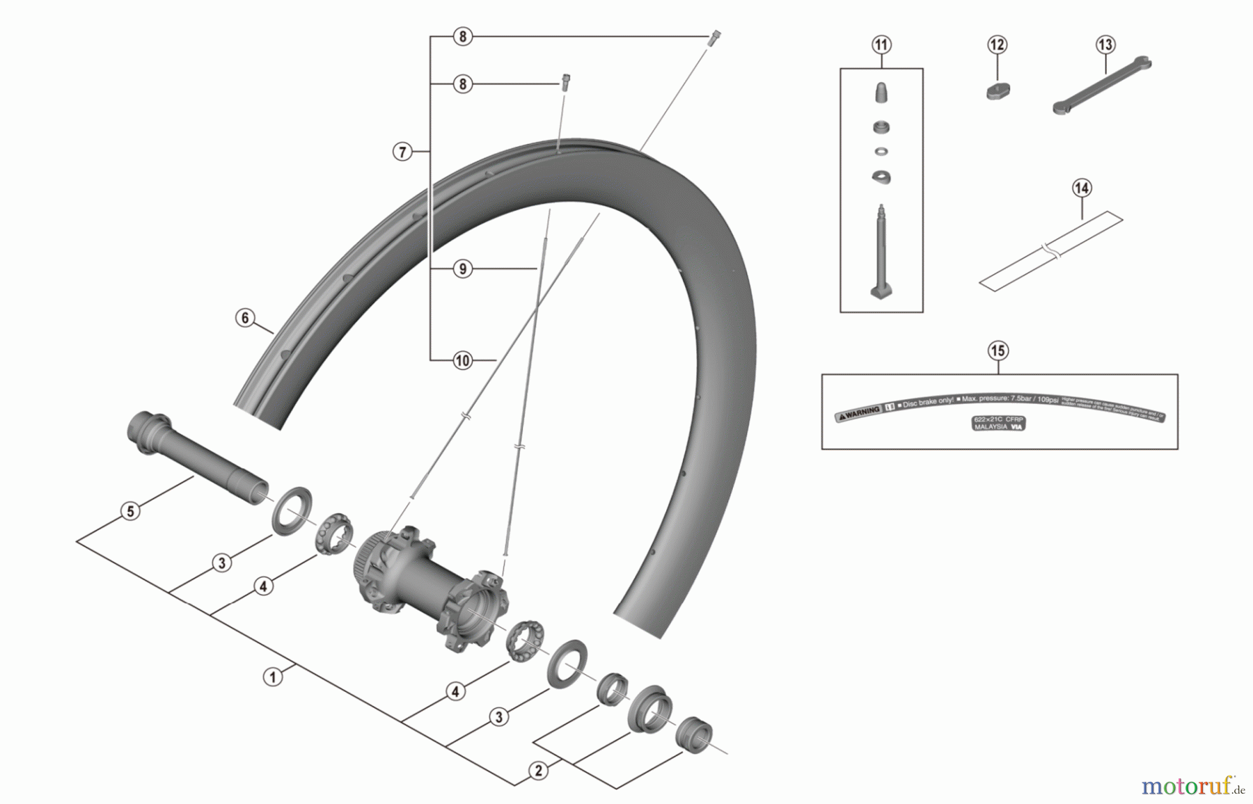  Shimano WH Wheels - Laufräder WH-R9270-C50-TL-F-4830 DURA-ACE