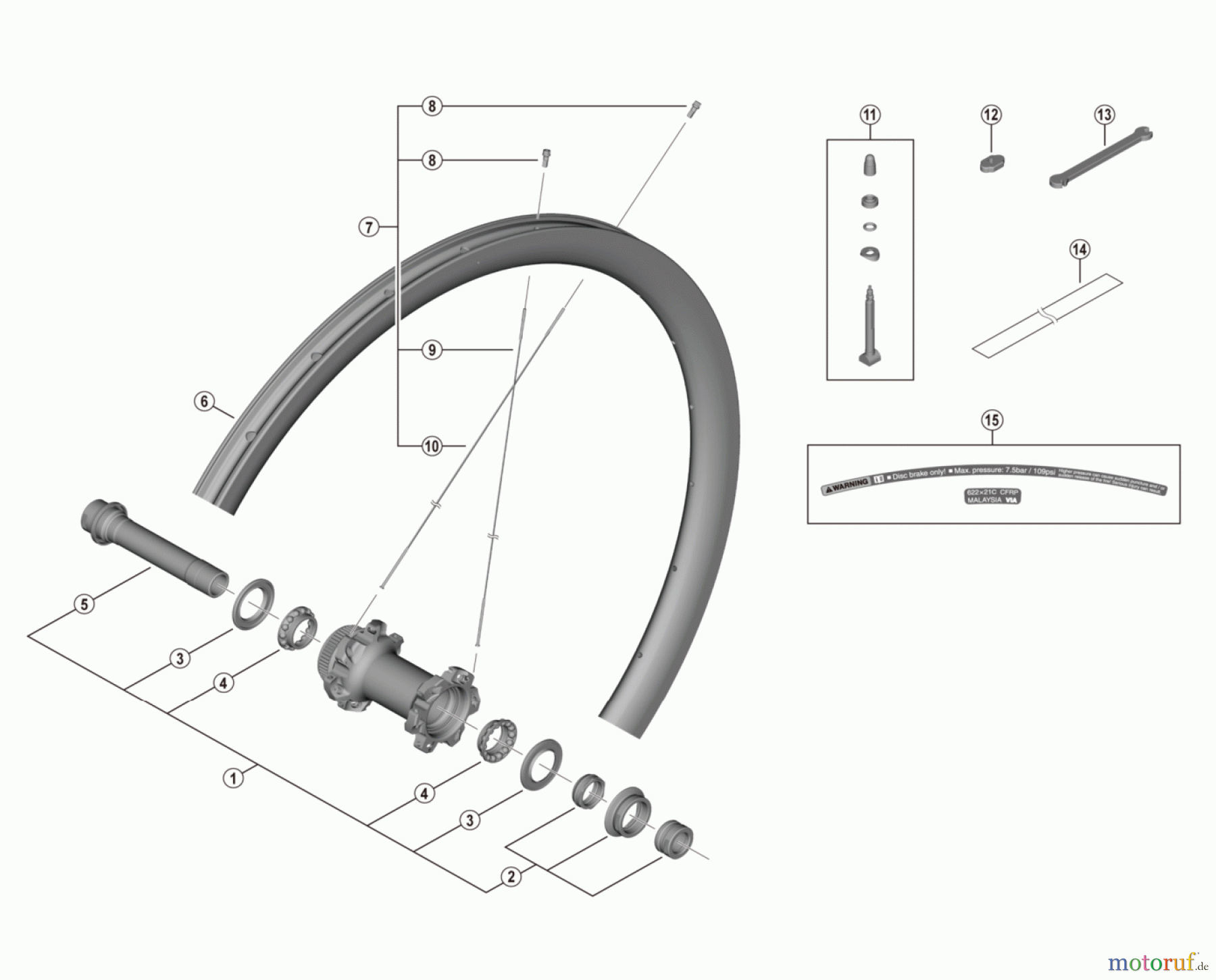  Shimano WH Wheels - Laufräder WH-R9270-C36-TL-F-4826A Dura Ace