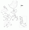 Viking Rasentraktoren MT 6127.1 ZL Spareparts F - Sitz