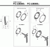 Shimano FC Front Chainwheel - Kurbelsatz, Vorderes Kettenblatt Spareparts FC-U8000-1, FC-U8000-2 CUES Crankset