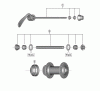 Shimano HB Hub - Vordere Nabe Spareparts HB-QC300 Vorderradnabe