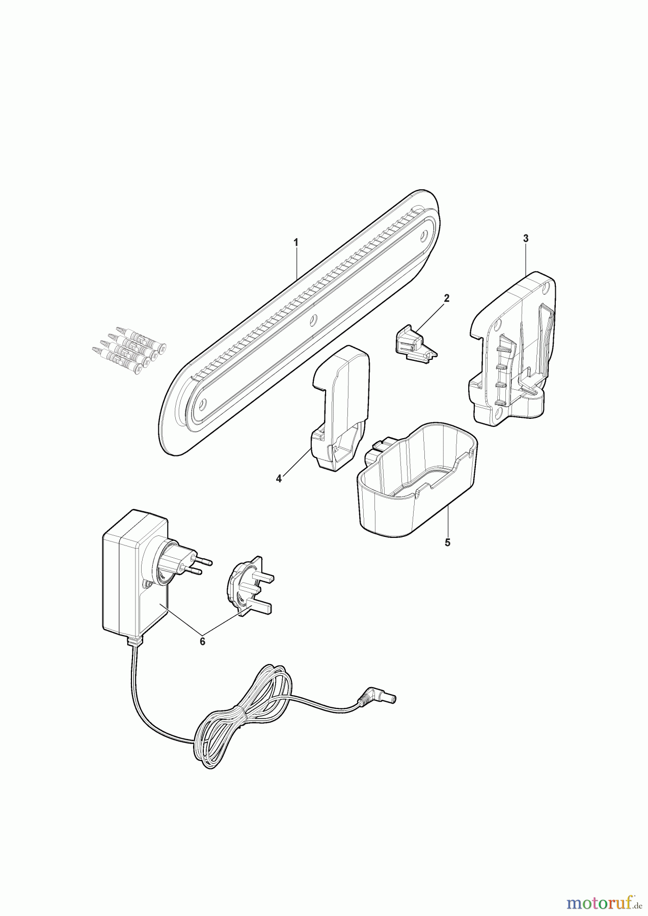  Stiga Heckenscheren Baujahr 2024 HT 300e Kit (2024) Wandhalterung