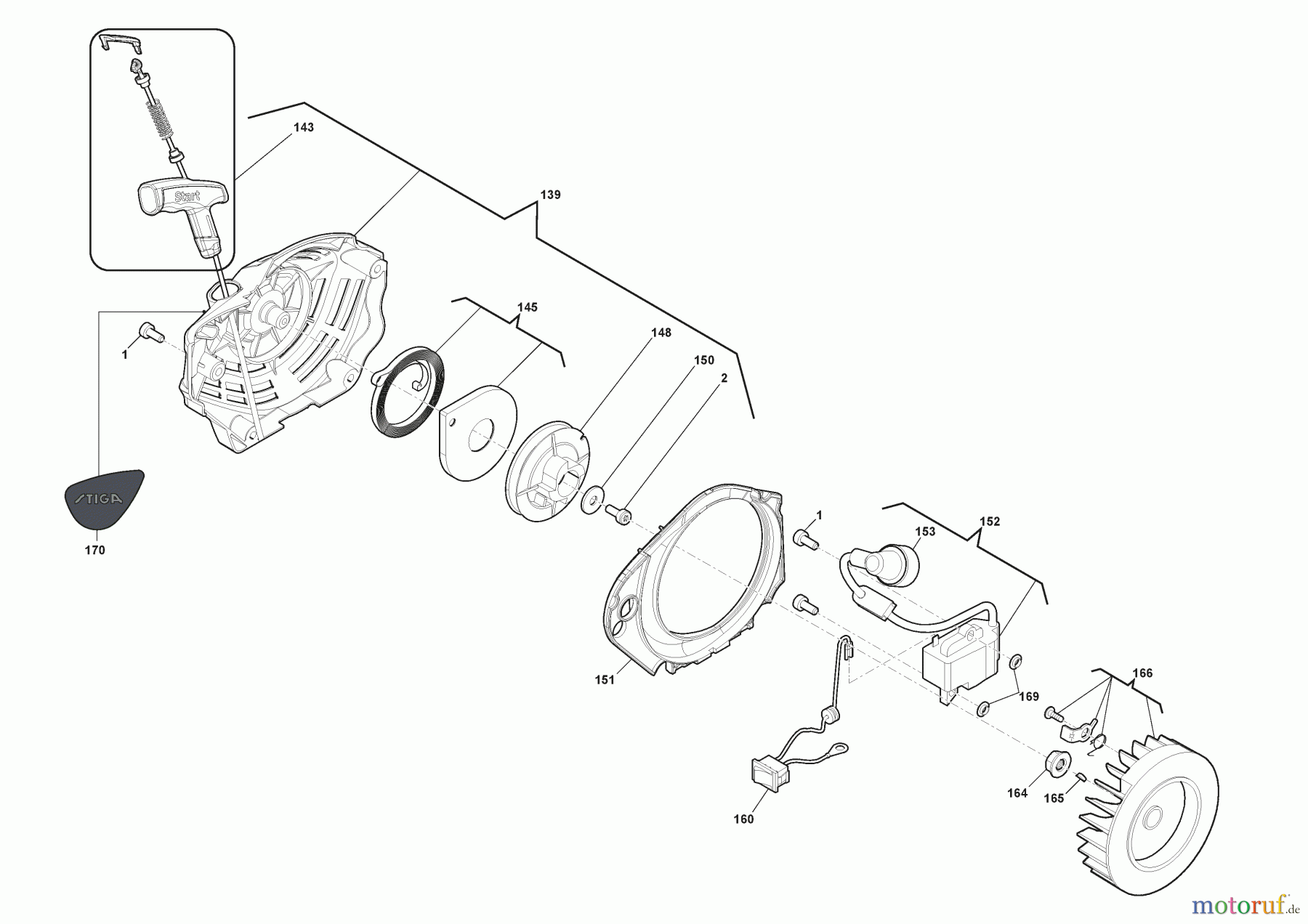  Stiga Kettensägen Baujahr 2024 CS 545 (16