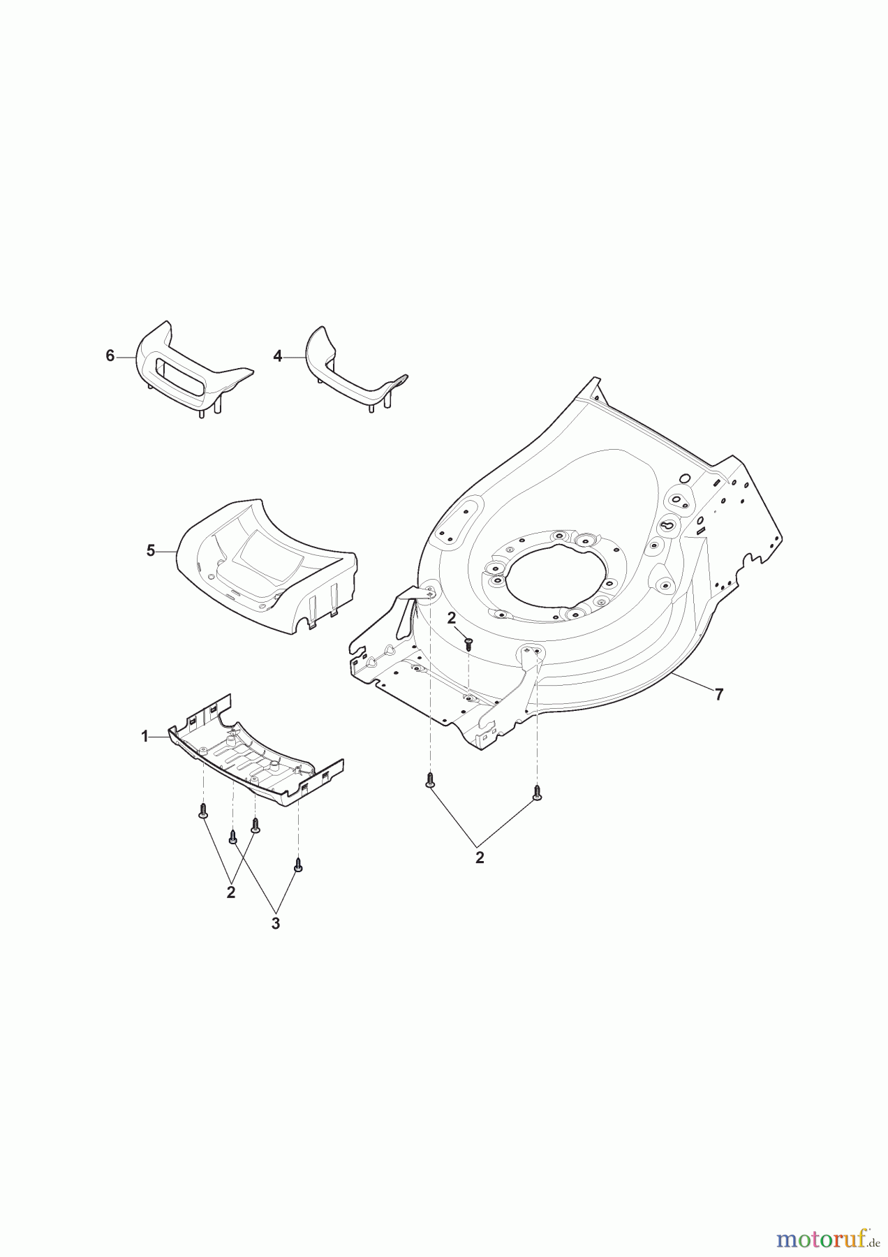  Global Garden Products GGP Rasenmäher Baujahr 2016 GBW 53 RE IS (2016) 294556528/BA Maske