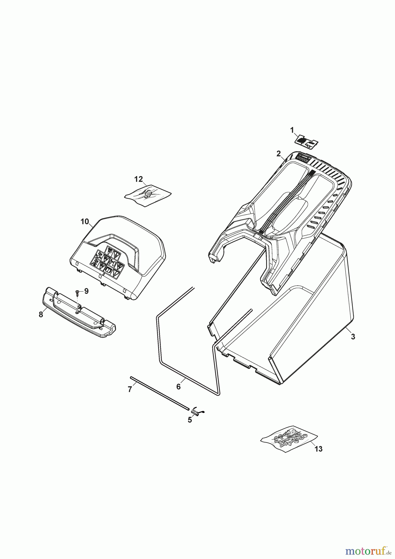  Stiga Rasenmäher Baujahr 2024 Akkurasenmäher Collector 548e S Kit (2024) [2L0486008/ST1] Grasfangeinrichtung