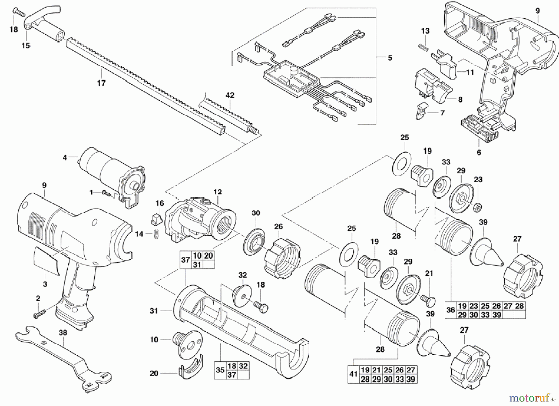  Milwaukee Akku-Geräte FORCE LOGIC ältere Geräte PCG12 AK.-AUSPRESSPISTOLE Bild 1