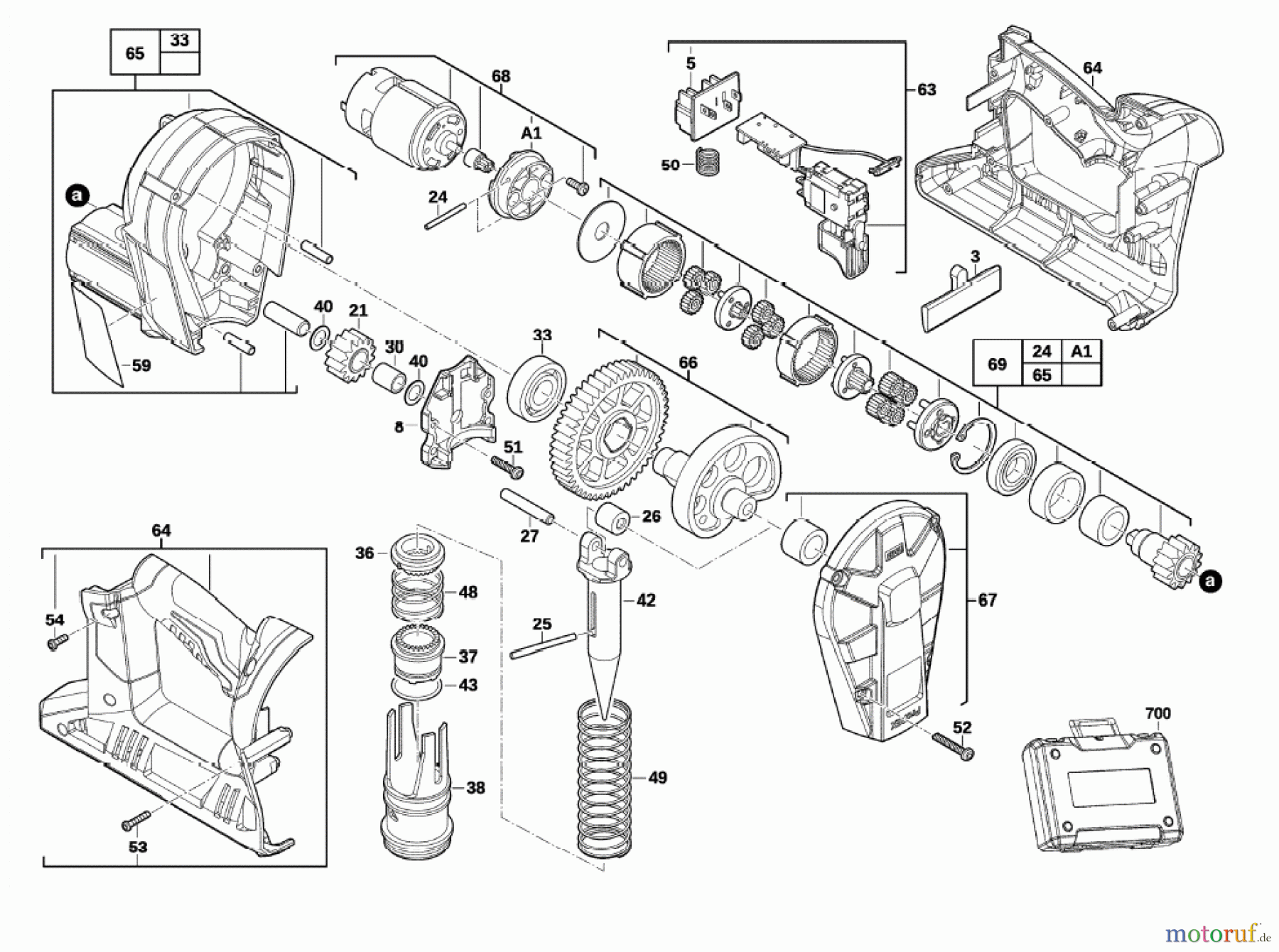  Milwaukee Akku-Geräte Andere ältere Geräte HD18PXP EXPANDER