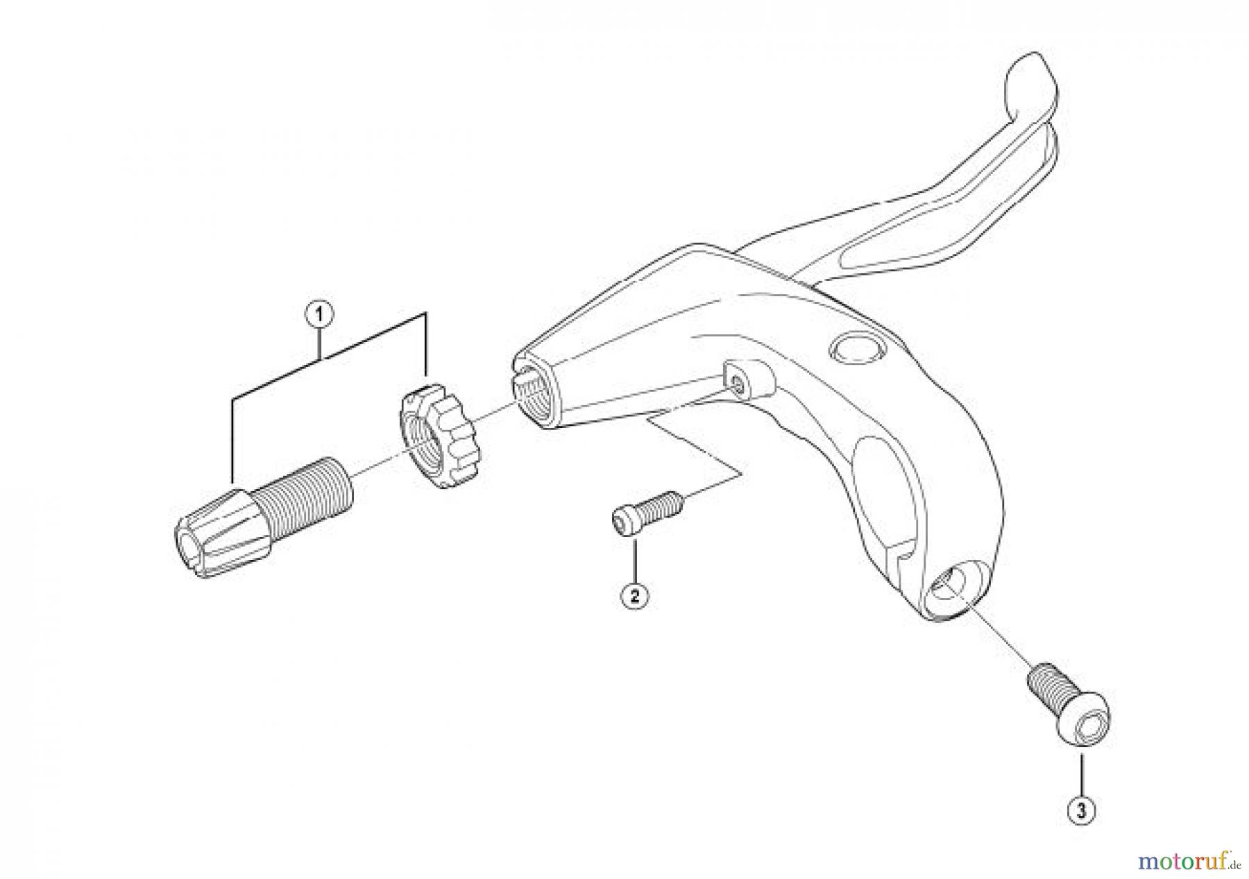  Shimano BL Brake Lever - Bremshebel BL-4600-3141