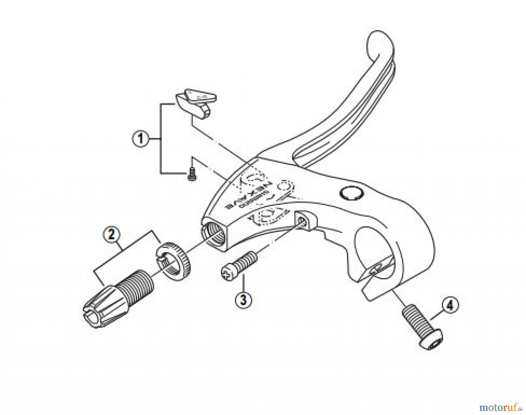  Shimano BL Brake Lever - Bremshebel BL-C800-04