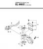 Shimano BL Brake Lever - Bremshebel Spareparts BL-M665-2803A