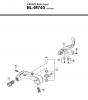 Shimano BL Brake Lever - Bremshebel Spareparts BL-M740-2486