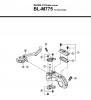 Shimano BL Brake Lever - Bremshebel Spareparts BL-M775