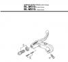 Shimano BL Brake Lever - Bremshebel Spareparts BLM510