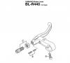 Shimano BL Brake Lever - Bremshebel Spareparts BLR440