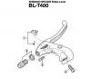 Shimano BL Brake Lever - Bremshebel Spareparts BLT400