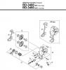 Shimano RD Rear Derailleur - Schaltwerk Spareparts RD-3400-12754