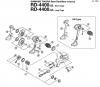 Shimano RD Rear Derailleur - Schaltwerk Spareparts RD-4400-EV