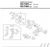 Shimano RD Rear Derailleur - Schaltwerk Spareparts RD-F800-3014A