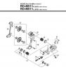 Shimano RD Rear Derailleur - Schaltwerk Spareparts RD-M511-2500