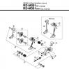 Shimano RD Rear Derailleur - Schaltwerk Spareparts RD-M581-2552