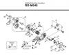 Shimano RD Rear Derailleur - Schaltwerk Spareparts RD-M640-3438