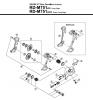 Shimano RD Rear Derailleur - Schaltwerk Spareparts RD-M751