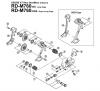 Shimano RD Rear Derailleur - Schaltwerk Spareparts RD-M760