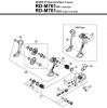 Shimano RD Rear Derailleur - Schaltwerk Spareparts RD-M761-2551