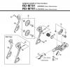 Shimano RD Rear Derailleur - Schaltwerk Spareparts RD-M781-3320