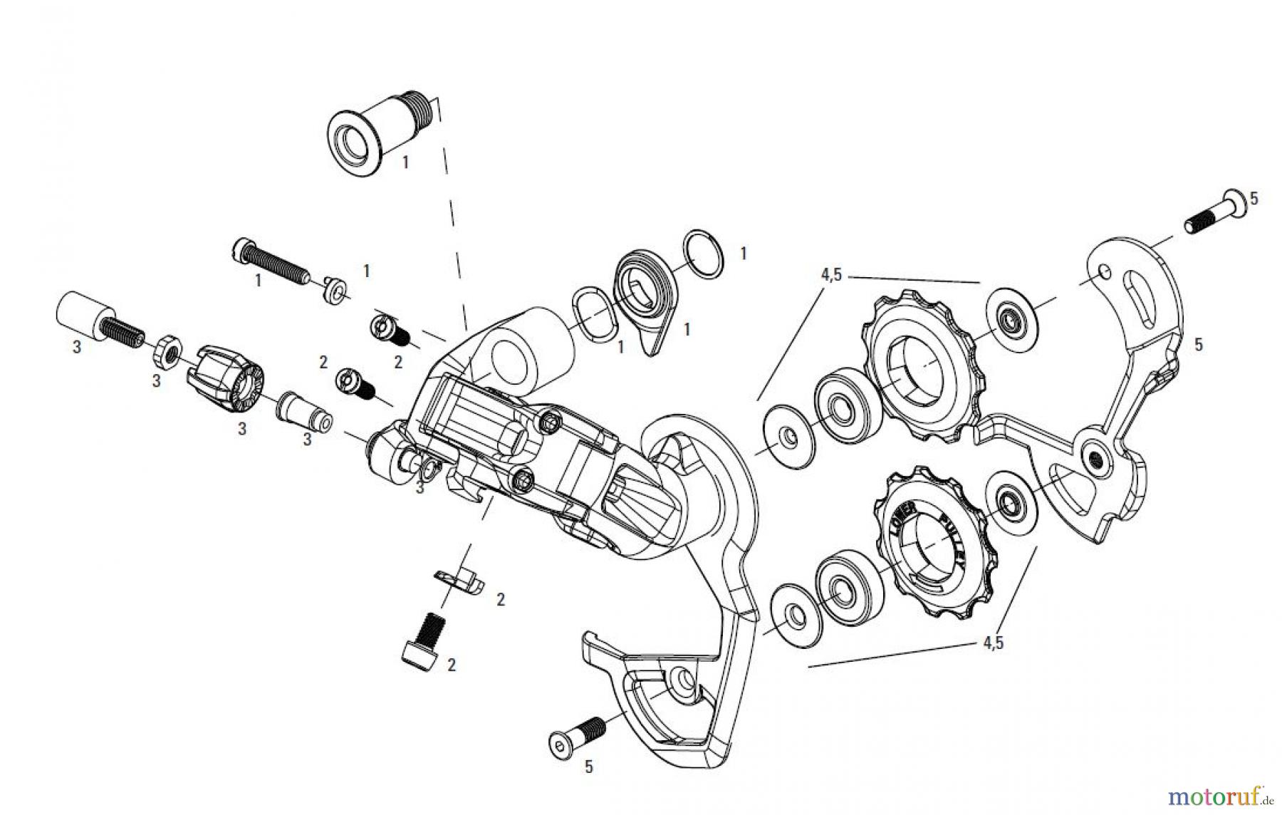  Sram Sram SRAM RED - REAR DERAILLEUR (2008-2011)